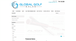 Desktop Screenshot of globalgolfsales.com